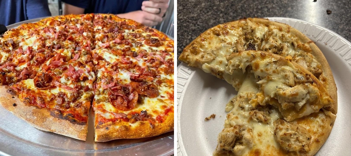 Fire Pizza Menu